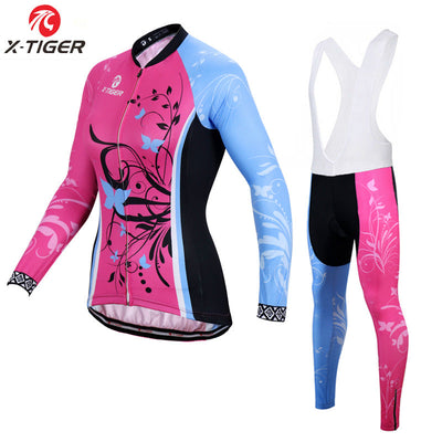 X-Tiger - Women's Long Sleeve Cycling Kit