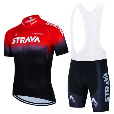 Strava - Professionelles Radfahr-Kit