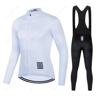 Professional Long Sleeve Cycling Clothing Set