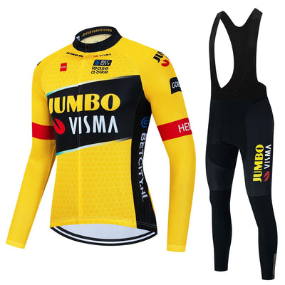 Jumbo Visma - Professional Long Sleeve Cycling Kit