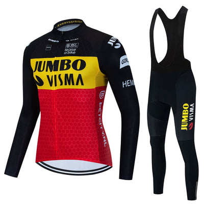 Jumbo Visma - Professional Long Sleeve Cycling Kit