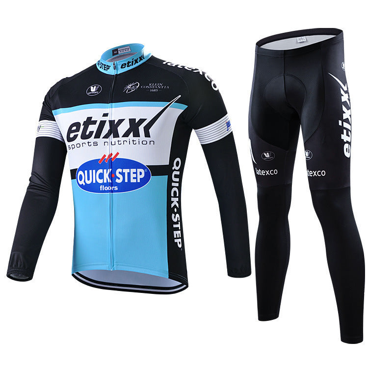 Sky - Long Sleeve Cycling Clothing Professional Set