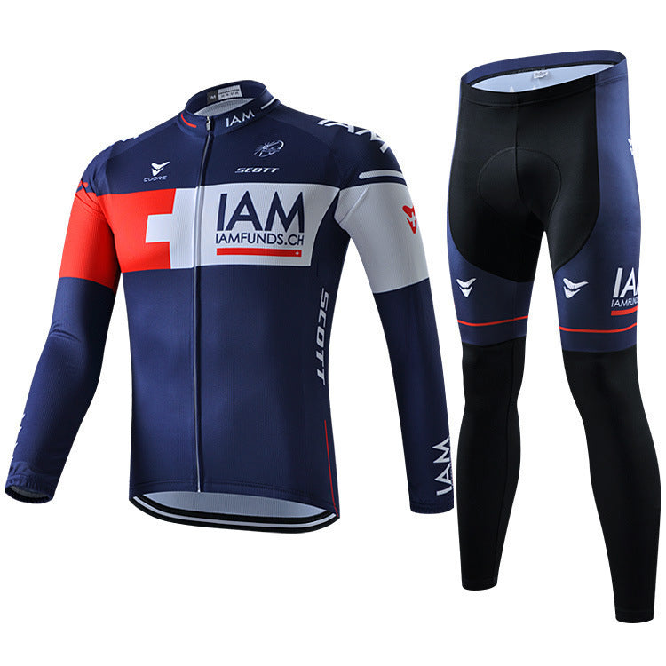 Sky - Long Sleeve Cycling Clothing Professional Set