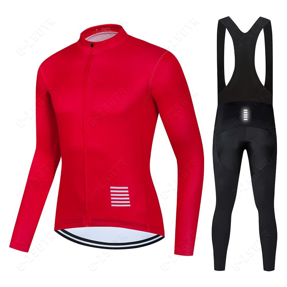 Professional Long Sleeve Cycling Clothing Set