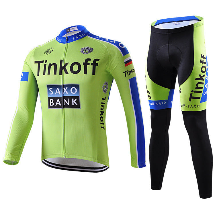 Sky - Long Sleeve Cycling Clothing Professional Set