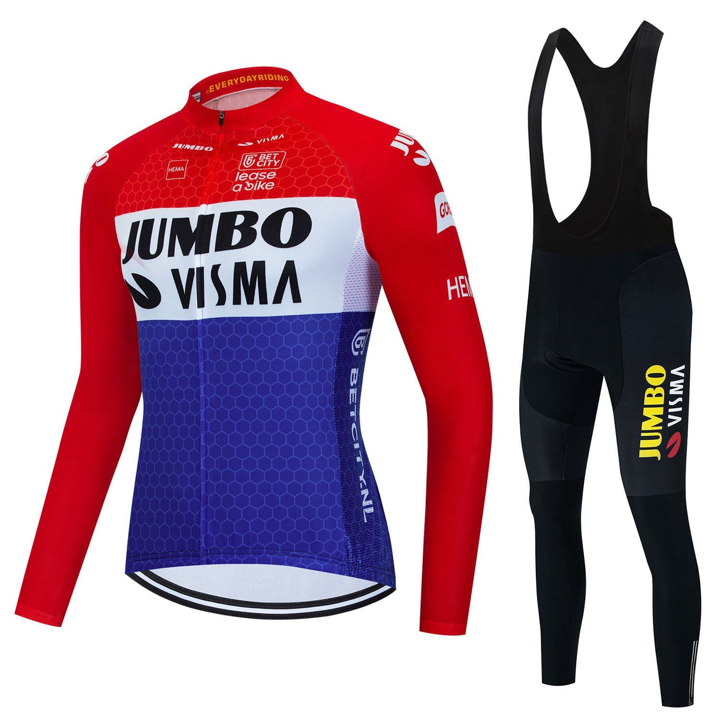 Jumbo Visma - Professional Long Sleeve Cycling Kit