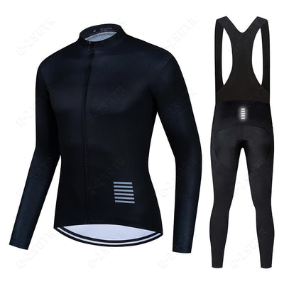 Professional Long Sleeve Cycling Clothing Set