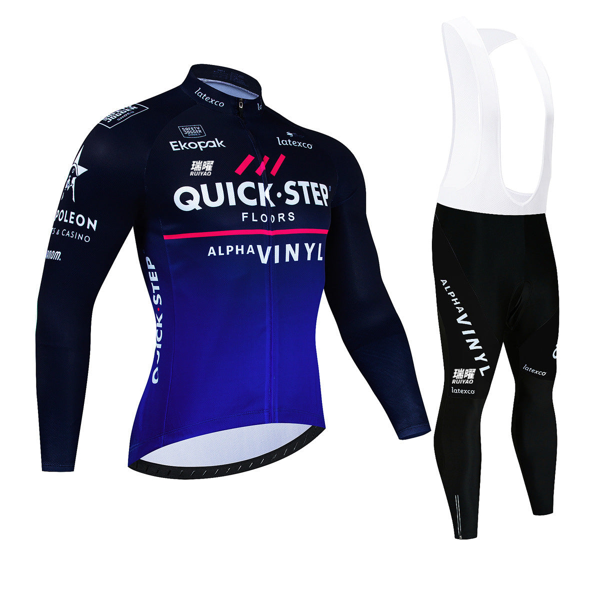 Quick Step - Professional Long Sleeve Cycling Kit