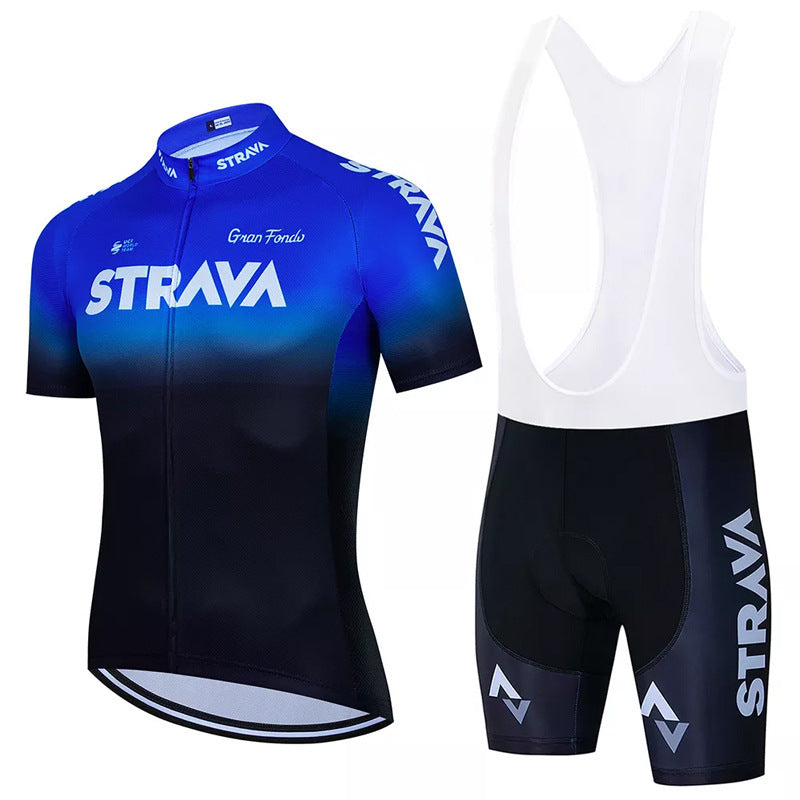 Strava - Professionelles Radfahr-Kit