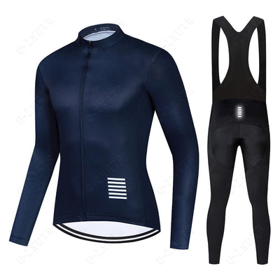 Professional Long Sleeve Cycling Clothing Set