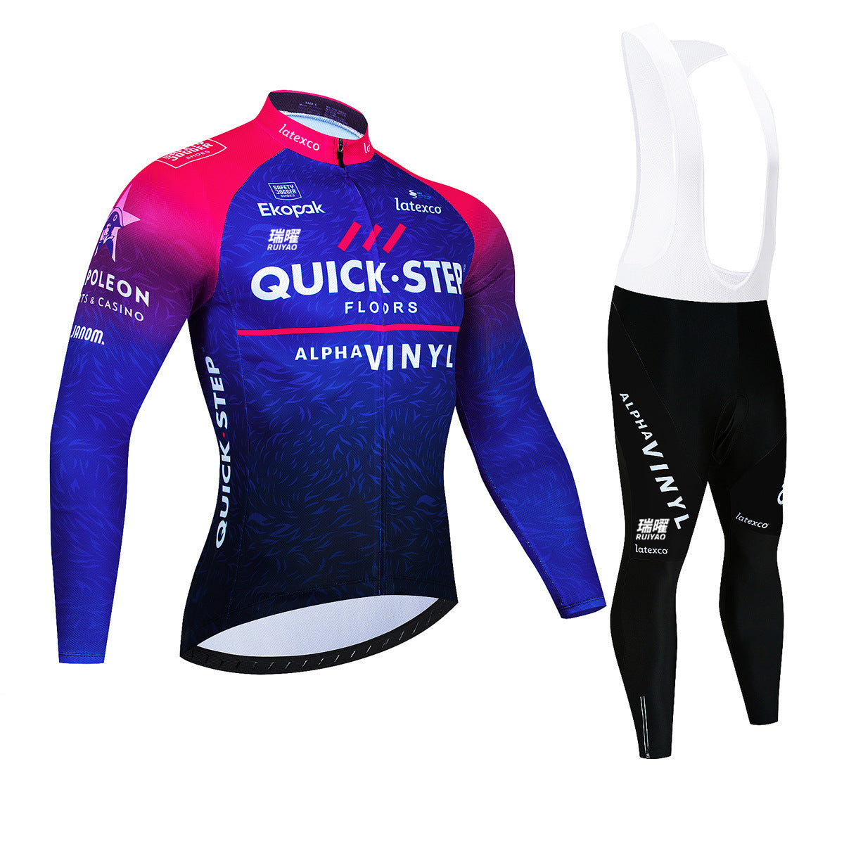 Quick Step - Professional Long Sleeve Cycling Kit