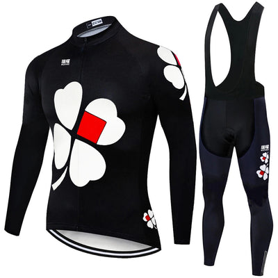 FDJ - Professional Long Sleeve Cycling Kit