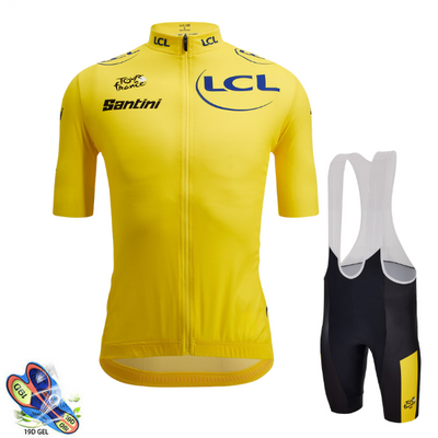 TOUR DE FRANCE - Yellow Pro Cycling Kit