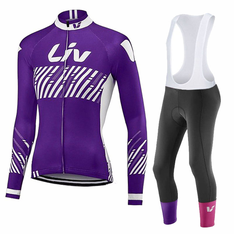 LIV V2 - PRO WOMEN'S WINTER CYCLING SET WITH BIBS