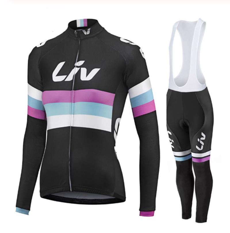 LIV V2 - PRO WOMEN'S WINTER CYCLING SET WITH BIBS