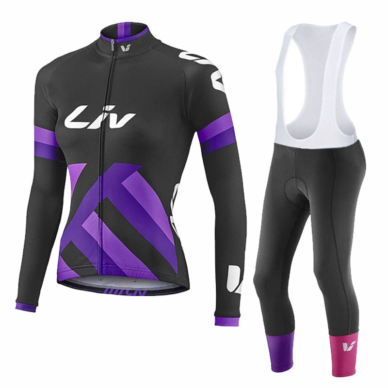 LIV V2 - PRO WOMEN'S WINTER CYCLING SET WITH BIBS